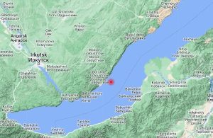 Ощутимое землетрясение в районе озера Байкал