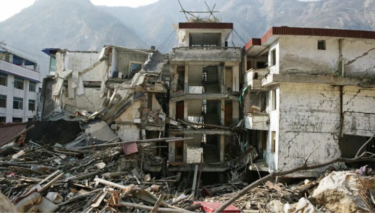 Разрушительное Сычуаньское землетрясение 2008 года