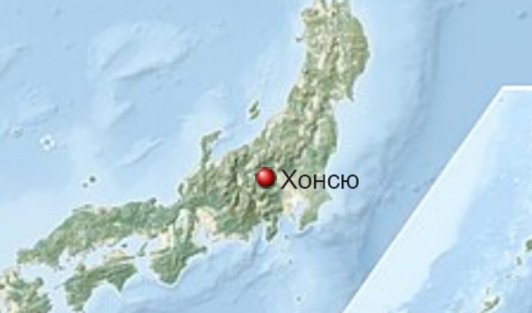 Землетрясение магнитудой 6,1 зафиксировано в Японии
