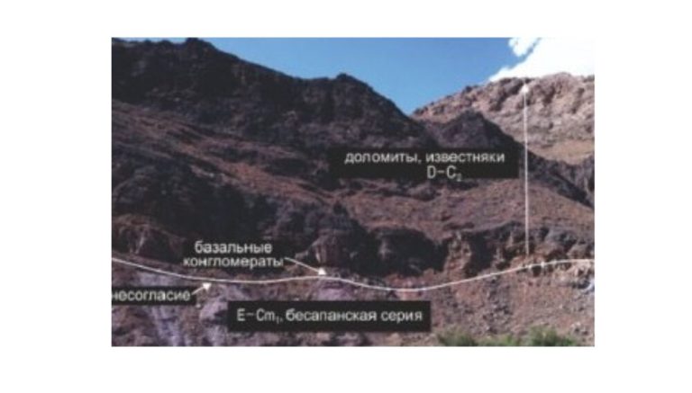 На территории Узбекистана 600 млн лет назад был берег с вулканами